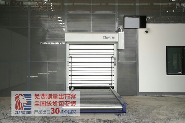 铝合金门帘快速门与机场X光安检机联动工作 铝合金门帘快速门与机场X光安检机联动工作