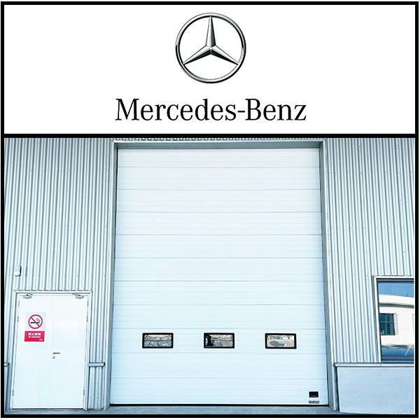 奔驰厂房出入口安装成人向日葵视频下载安装门业提升门 奔驰厂房出入口安装成人向日葵视频下载安装门业提升门